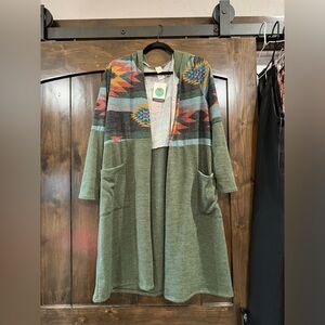 New with tags! Western Cardigan